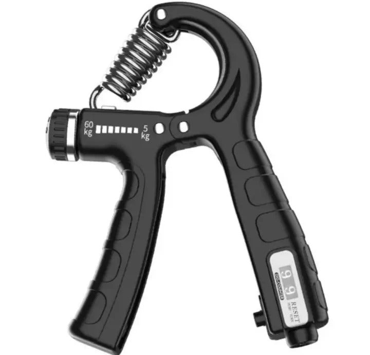 Counter Hand Gripper Adjustable Strength Exerciser with Digital Counter for Forearm & Finger Training