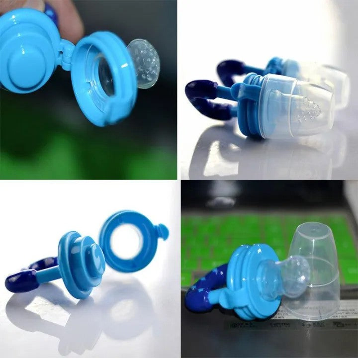 Baby Fruit Feeder Pacifier for Safe Feeding | Silicone Fresh Food Feeder for Babies & Toddlers