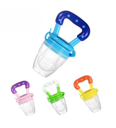 Baby Fruit Feeder Pacifier for Safe Feeding | Silicone Fresh Food Feeder for Babies & Toddlers