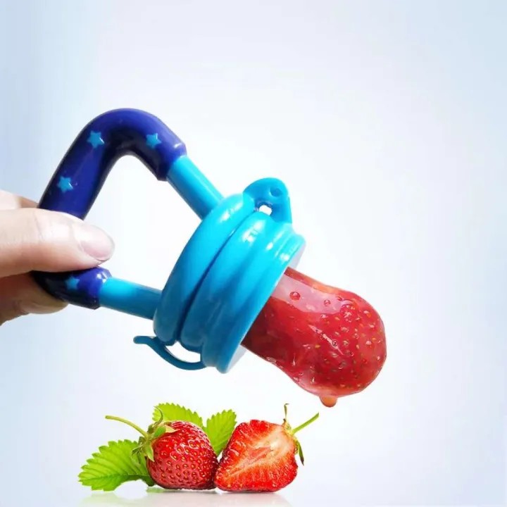 Baby Fruit Feeder Pacifier for Safe Feeding | Silicone Fresh Food Feeder for Babies & Toddlers