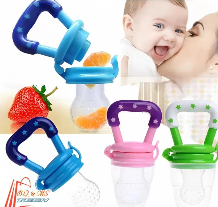Baby Fruit Feeder Pacifier for Safe Feeding | Silicone Fresh Food Feeder for Babies & Toddlers