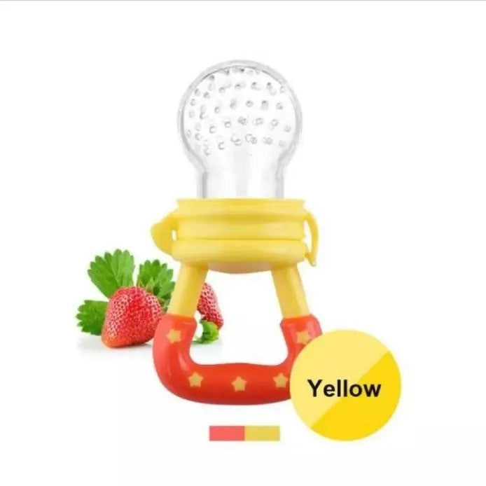 Baby Fruit Feeder Pacifier for Safe Feeding | Silicone Fresh Food Feeder for Babies & Toddlers