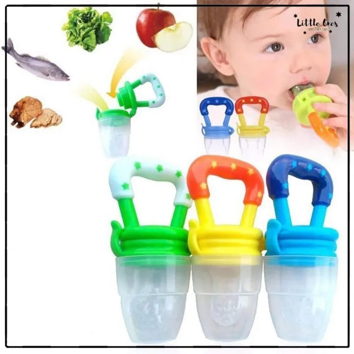 Baby Fruit Feeder Pacifier for Safe Feeding | Silicone Fresh Food Feeder for Babies & Toddlers