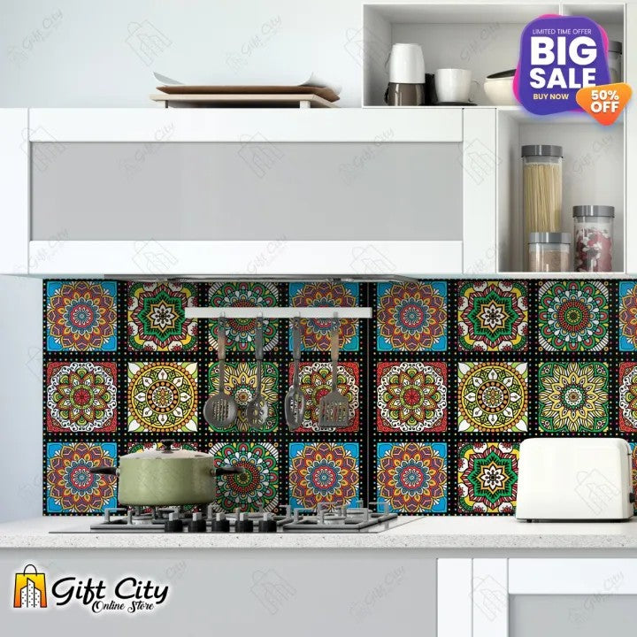 Self-Adhesive Tile Stickers Pack for Home Décor