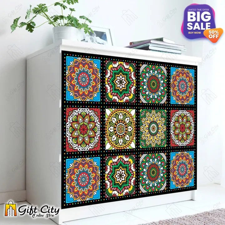 Self-Adhesive Tile Stickers Pack for Home Décor