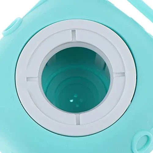 Silicone Bath & Body Brush with Soap Dispenser | Soft Exfoliating Shower Scrubber for Body Cleansing