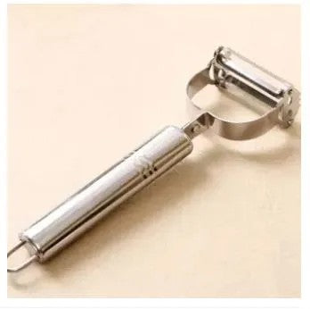Julienne & Vegetable Peeler for Kitchen | 2-in-1 Stainless Steel Fruit & Vegetable Peeler
