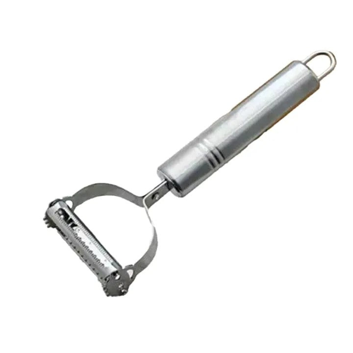 Julienne & Vegetable Peeler for Kitchen | 2-in-1 Stainless Steel Fruit & Vegetable Peeler