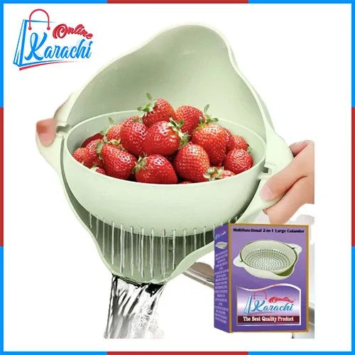 2-in-1 Multifunctional Colander Basket