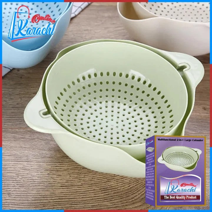 2-in-1 Multifunctional Colander Basket