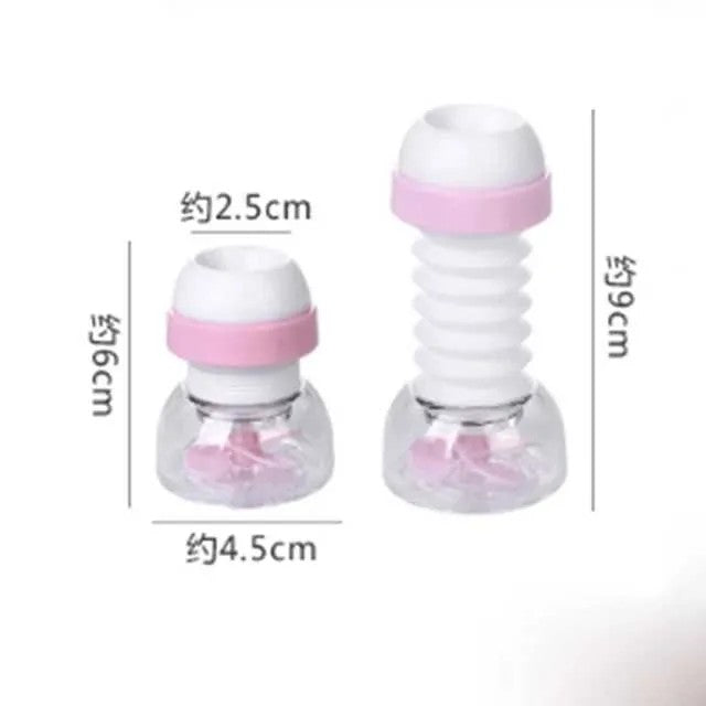360° Faucet Nozzle Tap Extender | Universal Rotating Sink Sprayer for Kitchen & Bathroom