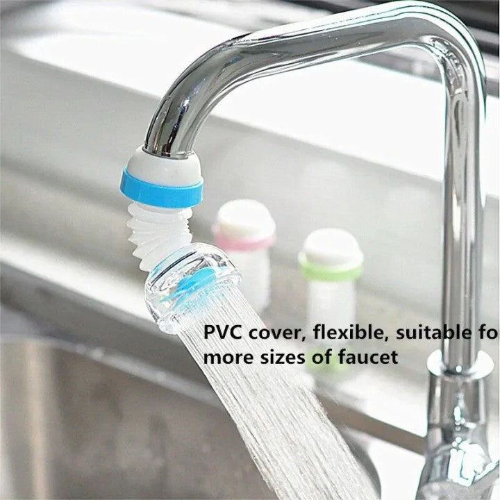 360° Faucet Nozzle Tap Extender | Universal Rotating Sink Sprayer for Kitchen & Bathroom
