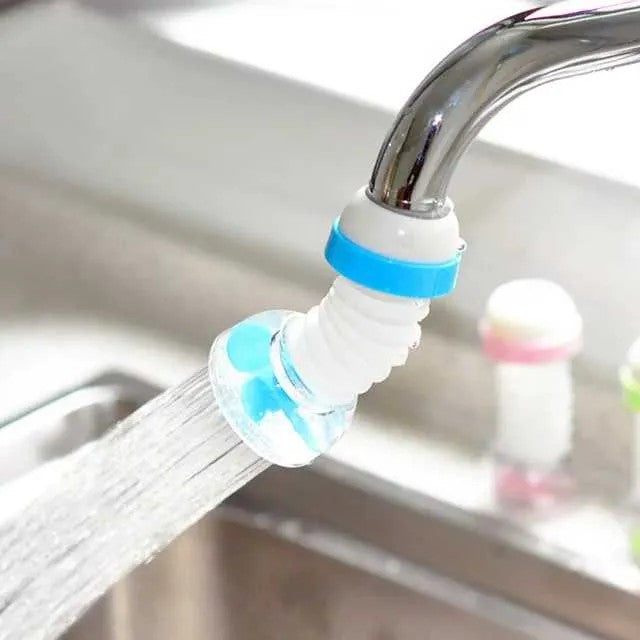 360° Faucet Nozzle Tap Extender | Universal Rotating Sink Sprayer for Kitchen & Bathroom