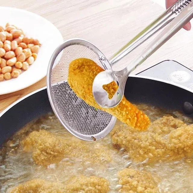 Kitchen Oil & Fry Strainer Spoon