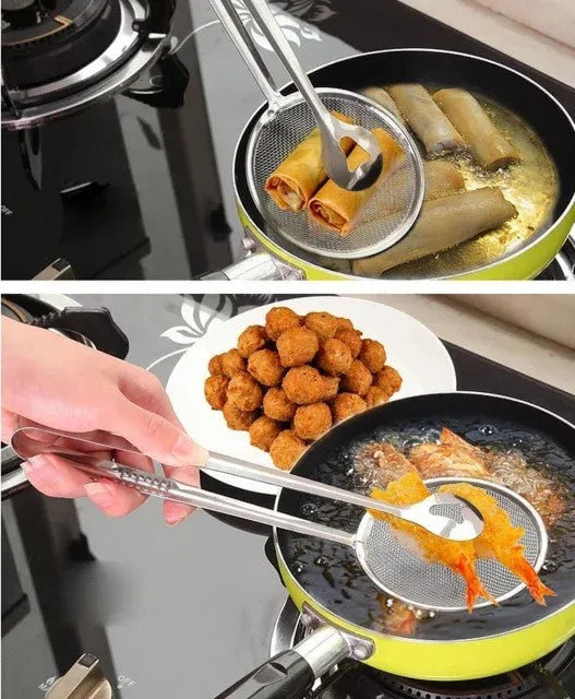 Kitchen Oil & Fry Strainer Spoon
