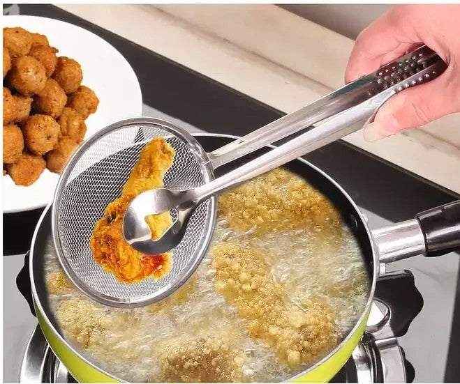 Kitchen Oil & Fry Strainer Spoon
