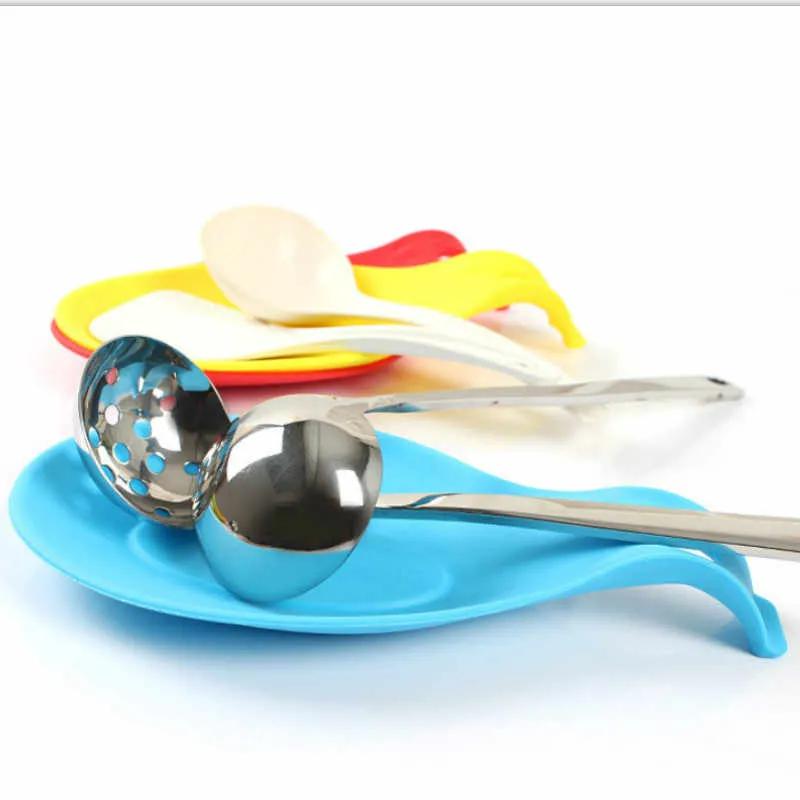 Kitchen Spoon Rest for Countertop | Heat Resistant Spoon Holder & Utensil Rest for Cooking