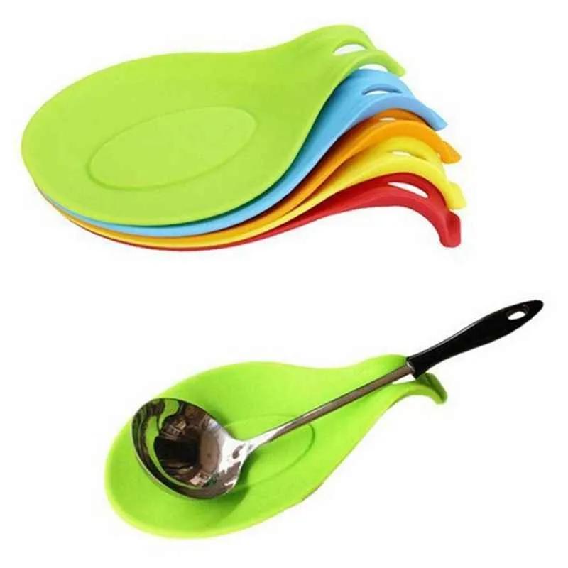 Kitchen Spoon Rest for Countertop | Heat Resistant Spoon Holder & Utensil Rest for Cooking