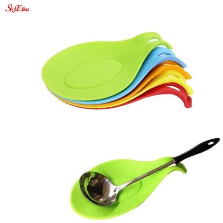 Kitchen Spoon Rest for Countertop | Heat Resistant Spoon Holder & Utensil Rest for Cooking