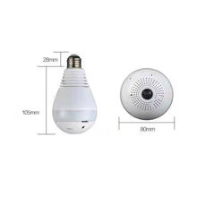 2MP WiFi Bulb CCTV Camera – 360° View & Motion Alerts
