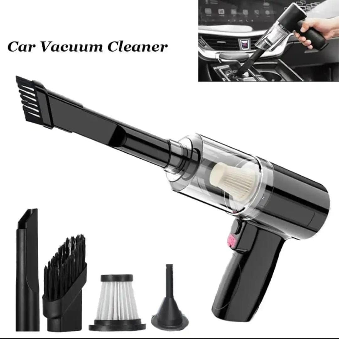 3-in-1 Portable Car Vacuum Cleaner – Wireless Vacuum & Blower