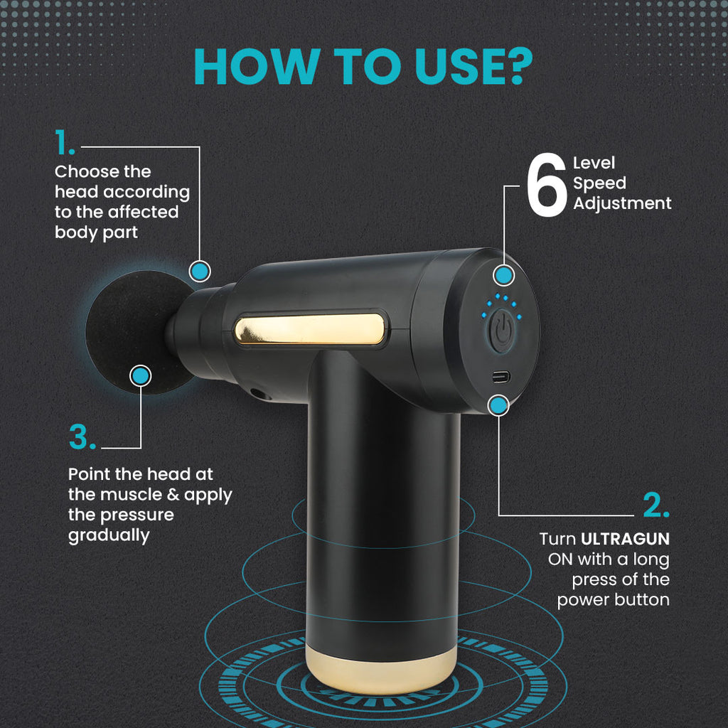 Compact Portable Mini Massage Gun for Muscle Massage