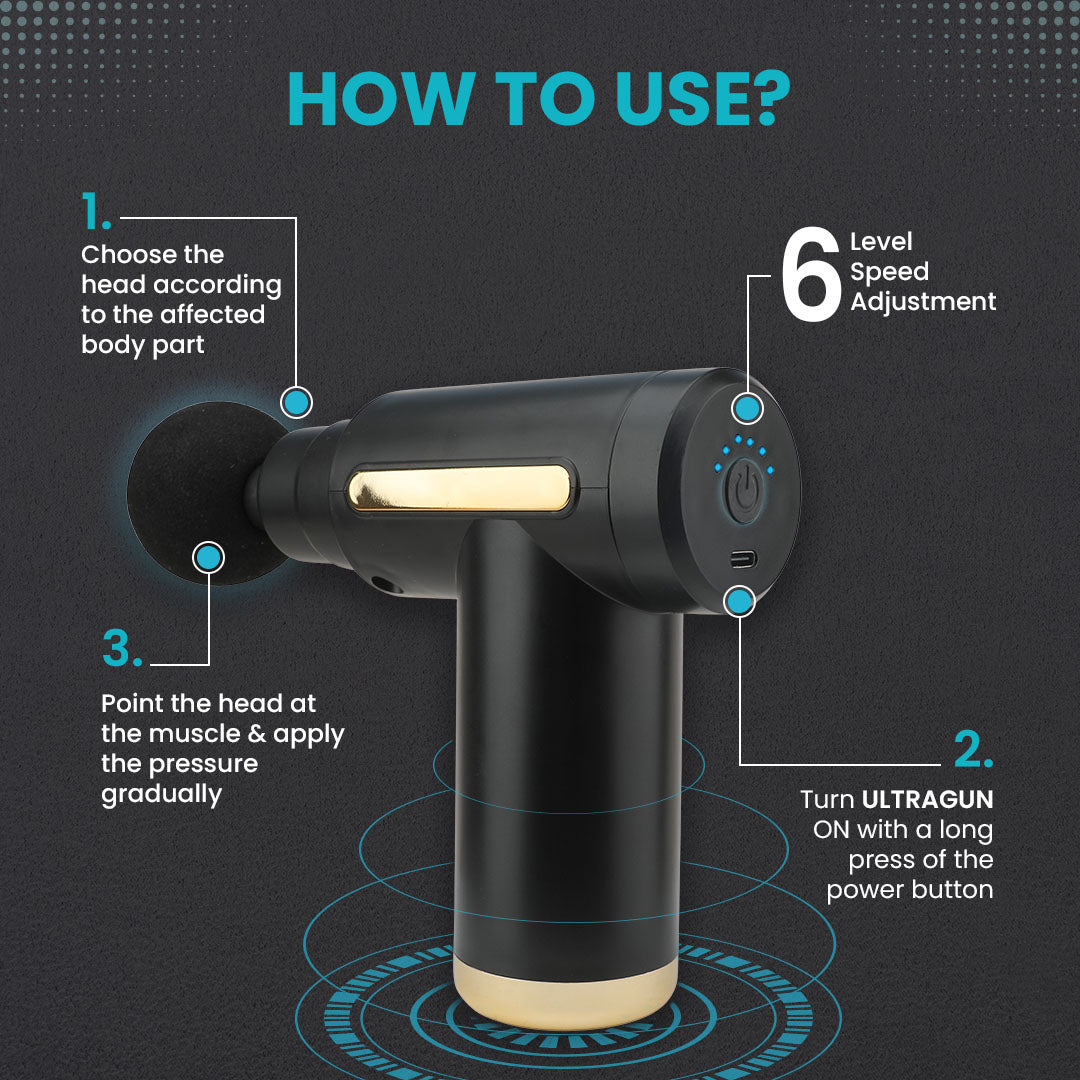 Compact Portable Mini Massage Gun for Muscle Massage