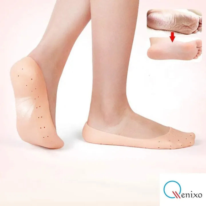 Full Silicone Gel Foot Pads for Comfort | Reusable Cushion Insoles for Men & Women