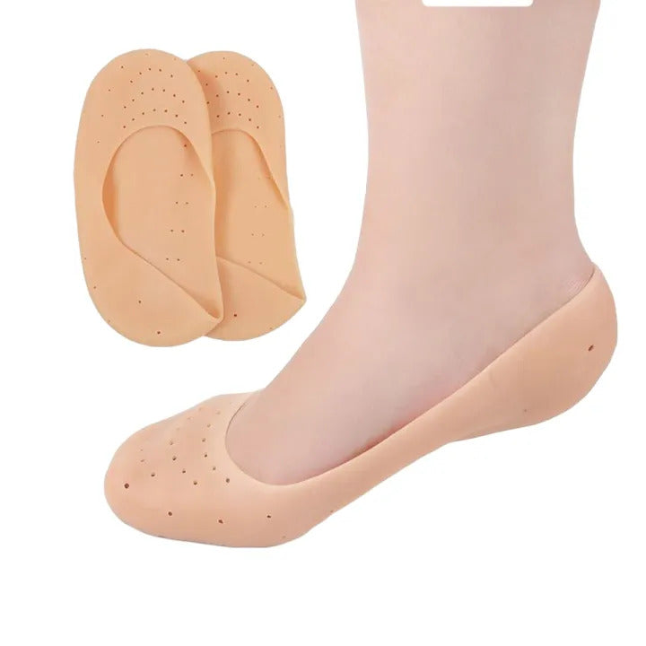 Full Silicone Gel Foot Pads for Comfort | Reusable Cushion Insoles for Men & Women