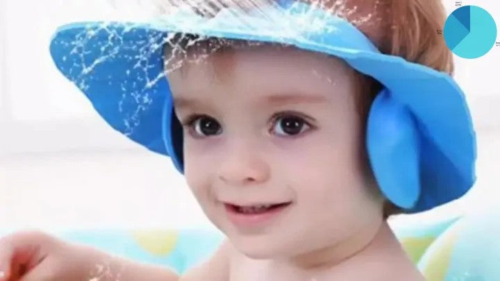 Baby Shower Cap | Adjustable Waterproof Shampoo Shield for Kids & Toddlers