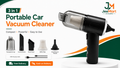 3-in-1 Portable Car Vacuum Cleaner – Wireless Vacuum & Blower