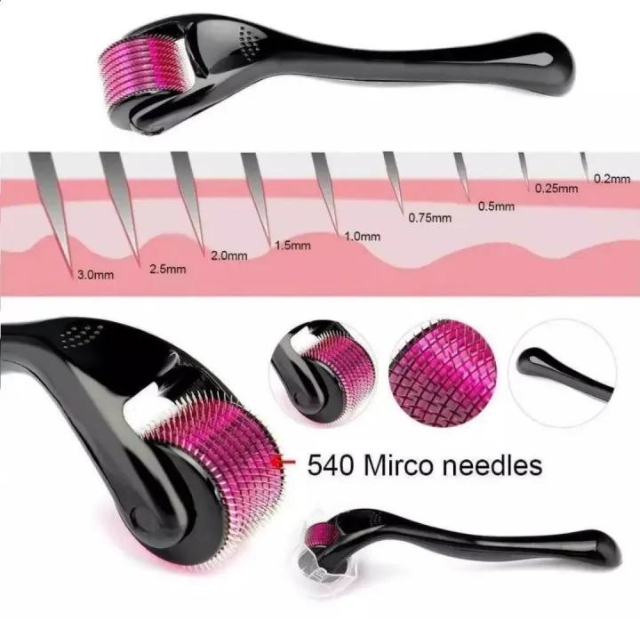 Derma Roller for Skincare Routine | Microneedling Roller for Face, Beard & Hair Growth