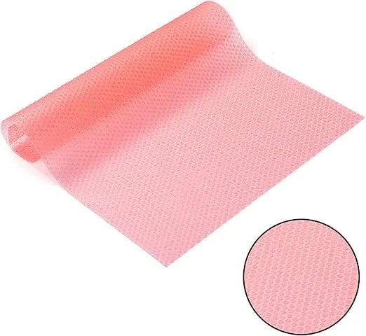 Refrigerator Silicone Mat | Washable Non-Slip Fridge Shelf Liner for Kitchen Storage