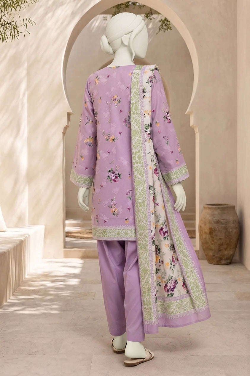 ZELAY | Premium Unstitched 3-Piece Lawn Suit – WUS26X38063