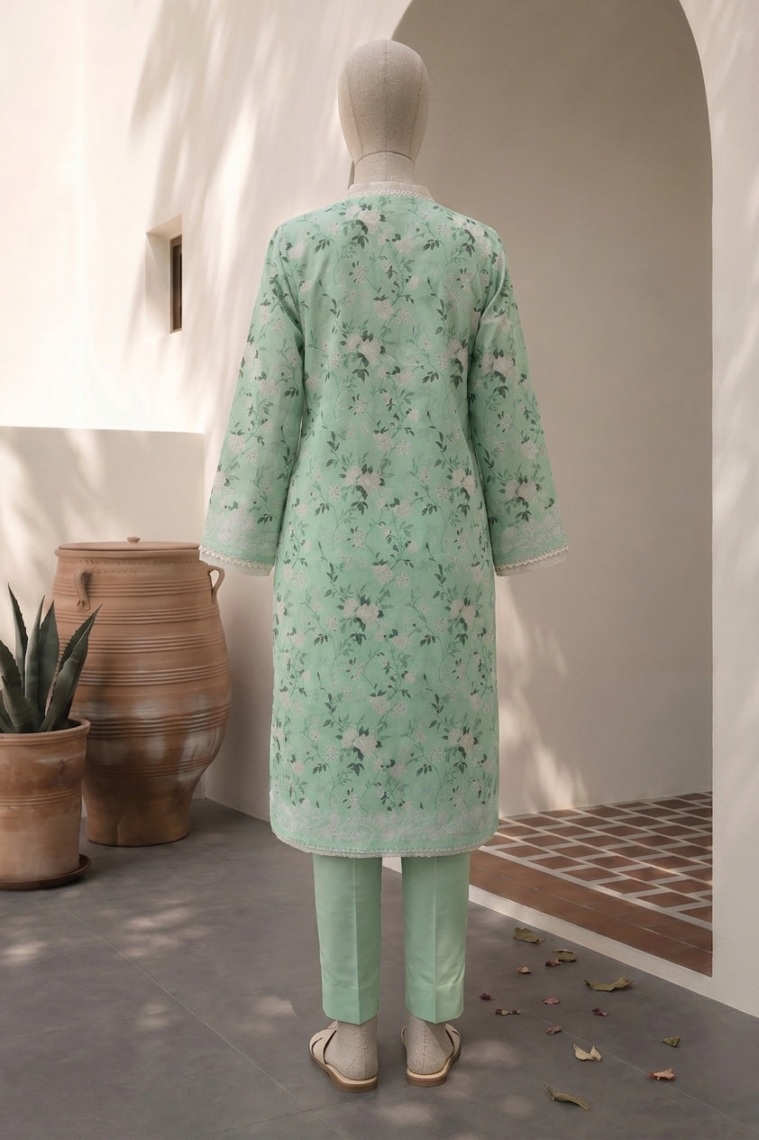 ZELAY | Mother Collection – Premium Unstitched 3-Piece Lawn Suit – WUS26X3801
