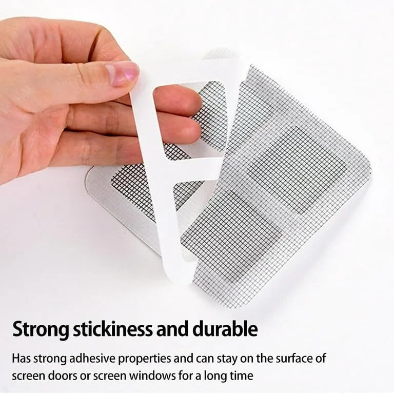 Drain Hair Catcher Stickers (10 Pcs) Disposable Sink & Shower Hair Filter for Bathroom & Kitcher