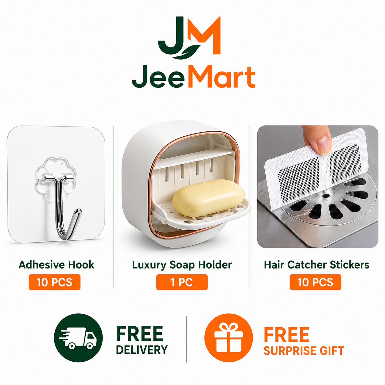 Luxury Bathroom Organizer Pack | Bathroom Bundle