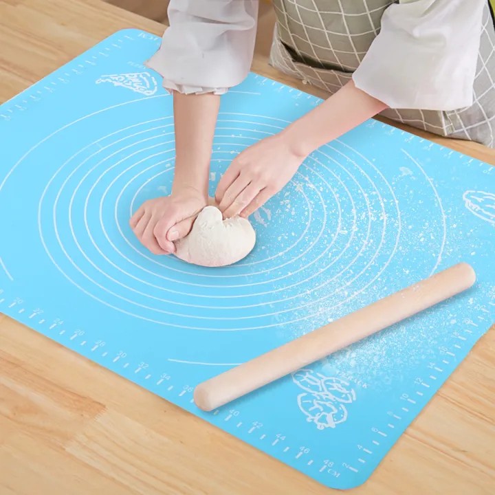Reusable Silicone Baking Mat | Non-Stick Pastry & Dough Rolling Mat for Baking