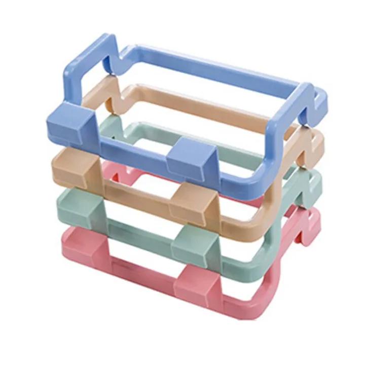 Plastic Garbage / Trash Bag Holder | Wall Mounted Kitchen Waste Bag Holder | Cabinet Hanging Trash Bag Rack