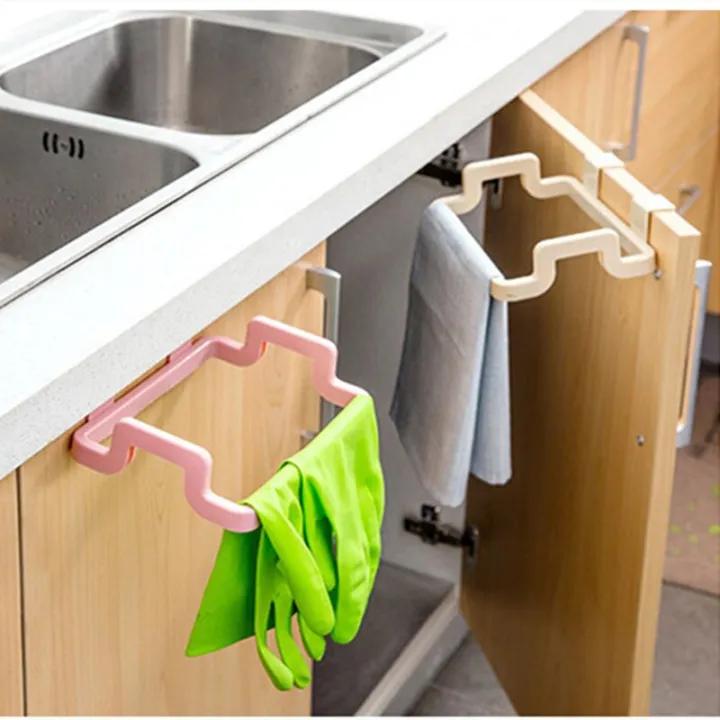Plastic Garbage / Trash Bag Holder | Wall Mounted Kitchen Waste Bag Holder | Cabinet Hanging Trash Bag Rack
