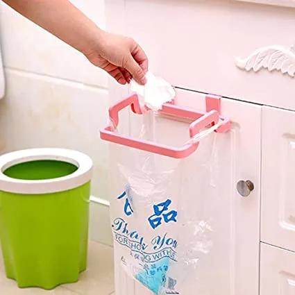Plastic Garbage / Trash Bag Holder | Wall Mounted Kitchen Waste Bag Holder | Cabinet Hanging Trash Bag Rack
