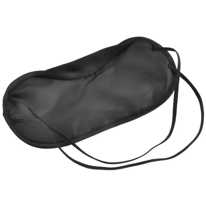 Travel Sleeping Eye Mask Black Shade | Soft Light Blocking Sleep Mask for Travel & Relaxation