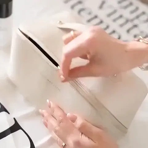 Travel Toiletry Pouch | Waterproof Cosmetic & Makeup Organizer Bag for Men & Women