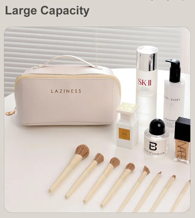 Travel Toiletry Pouch | Waterproof Cosmetic & Makeup Organizer Bag for Men & Women