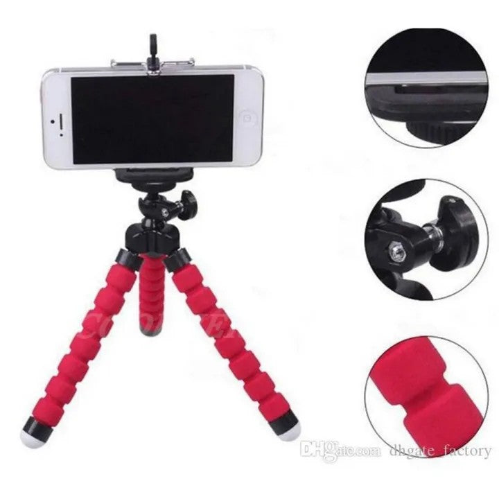 Mobile Phone Tripod Stand for Videos & Calls | Adjustable Smartphone Tripod with Phone Holder