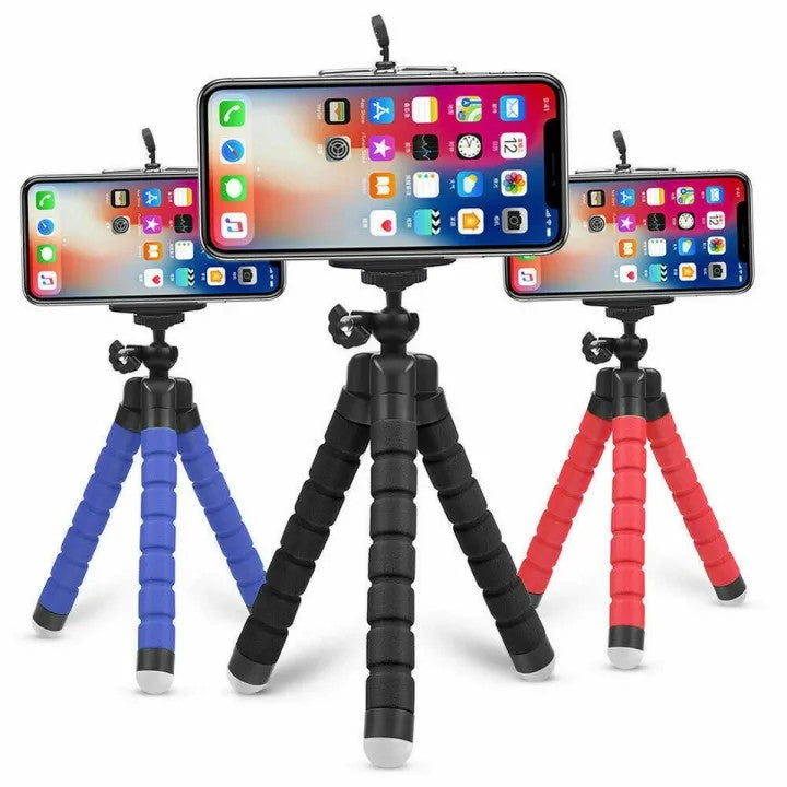 Mobile Phone Tripod Stand for Videos & Calls | Adjustable Smartphone Tripod with Phone Holder