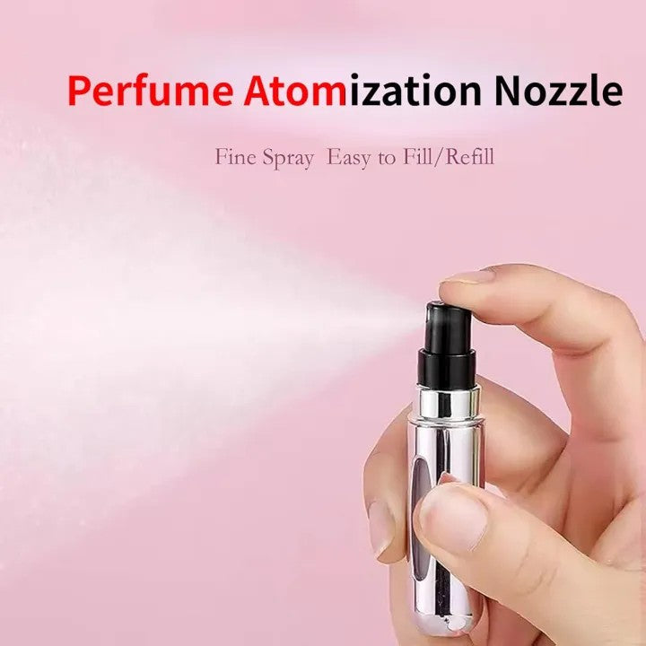 Mini Refillable Perfume Atomizer Travel Bottle | Portable Leak-Proof Spray Bottle for Perfume