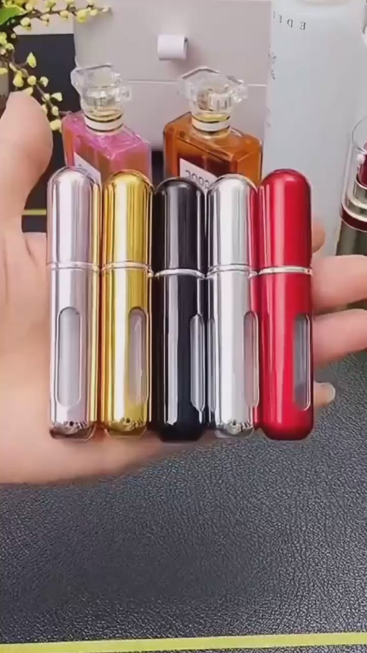 Mini Refillable Perfume Atomizer Travel Bottle | Portable Leak-Proof Spray Bottle for Perfume
